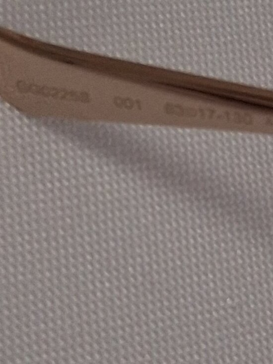 Gucci GG0225S 001 Grey Gradient Oval Ladies Sunglasses – Gently Used main image 8